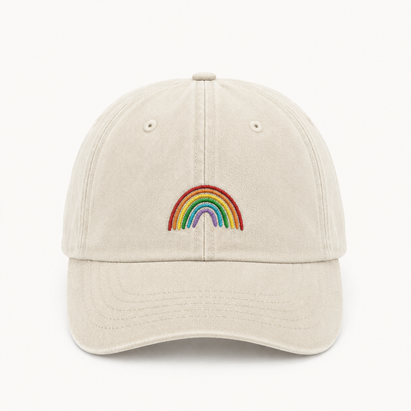 Casquette arc en ciel