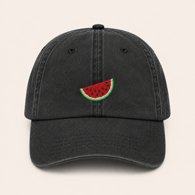 Casquette brodée Pastèque